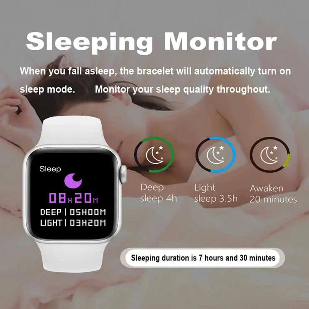 Smart Watch with Heart Rate & Sleep Tracking Bracelet