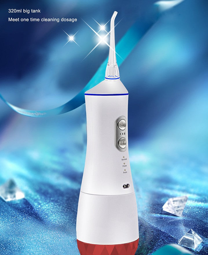 Cordless Water Flosser, 320ml Tank, 9 Modes, Leakproof