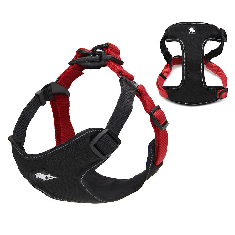 Adjustable Reflective Dog Harness for Comfortable Walks