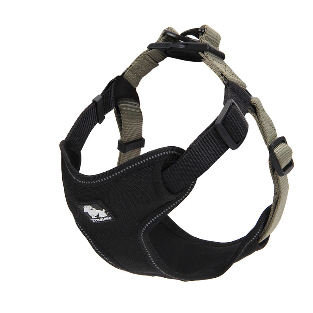 Adjustable Reflective Dog Harness for Comfortable Walks