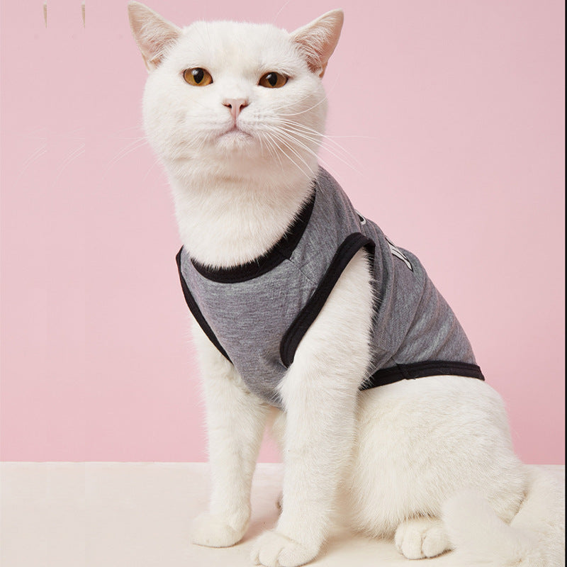 Cat Vest Shirt: Lightweight Summer Comfort & Style