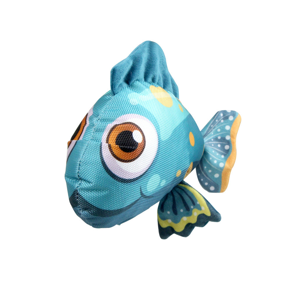 Interactive Goldfish Plush Toy for Indoor Cat Play