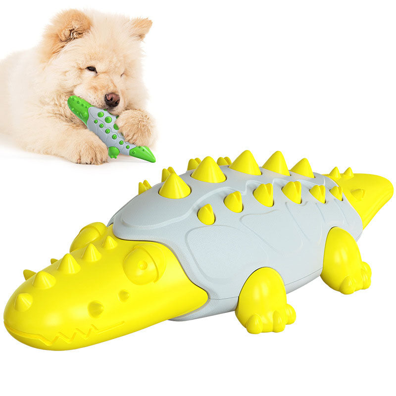 Crocodile Dog Chew Toy for Engaging Molar Stimulation