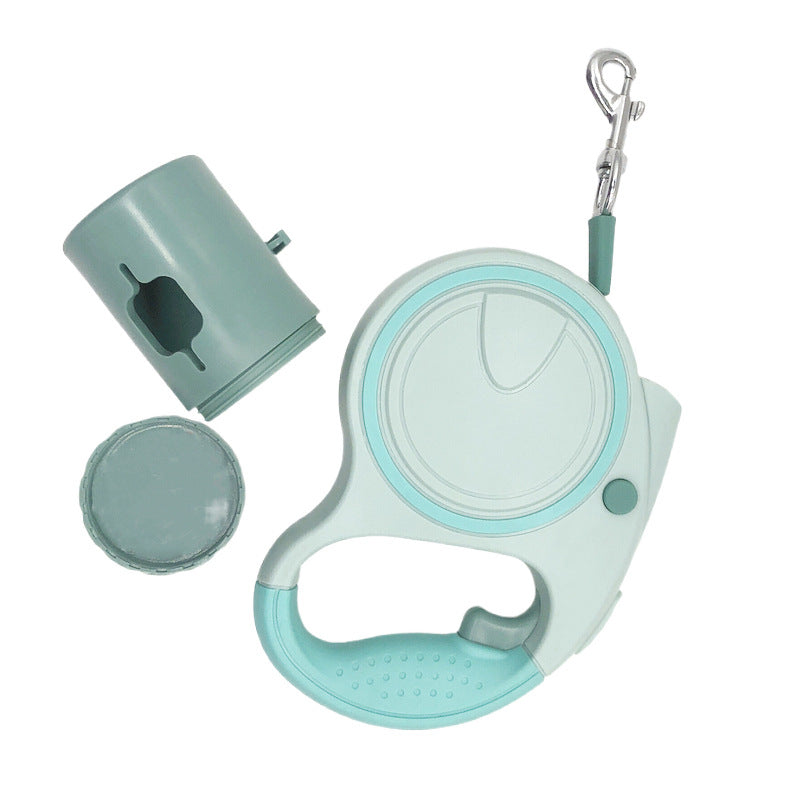 Retractable Dog Leash with Light for Night Walks