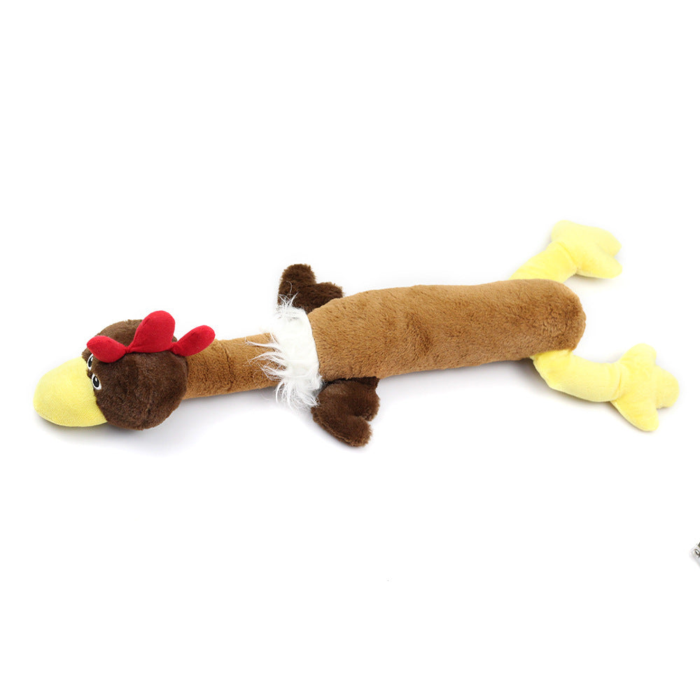 Plush Squeaky Dog Toys for Interactive Indoor Play