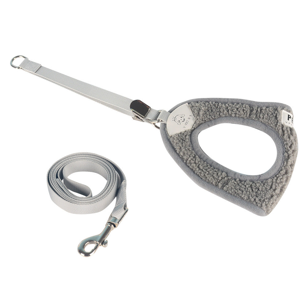 Small Dog Harness and Leash Set for Comfortable Walks