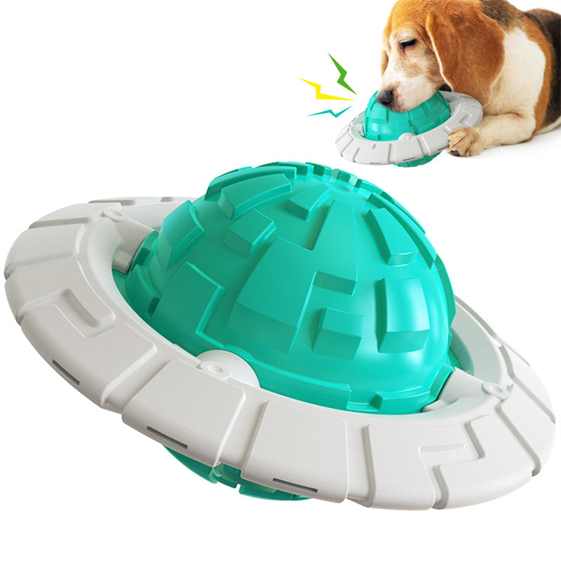 Interactive Dog Toy for Fetch, Chewing & Dental Play