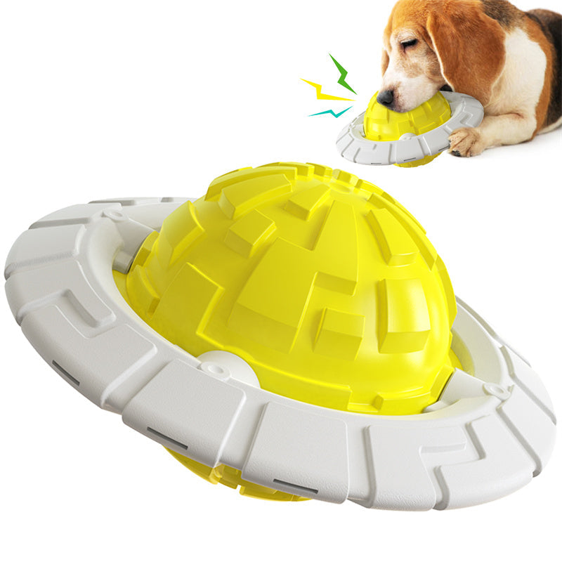 Interactive Dog Toy for Fetch, Chewing & Dental Play