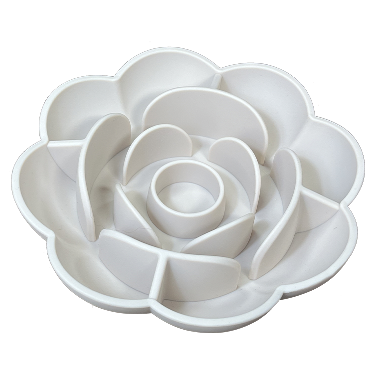 Portable Silicone Slow Feeder Dog Bowl for Travel Meals