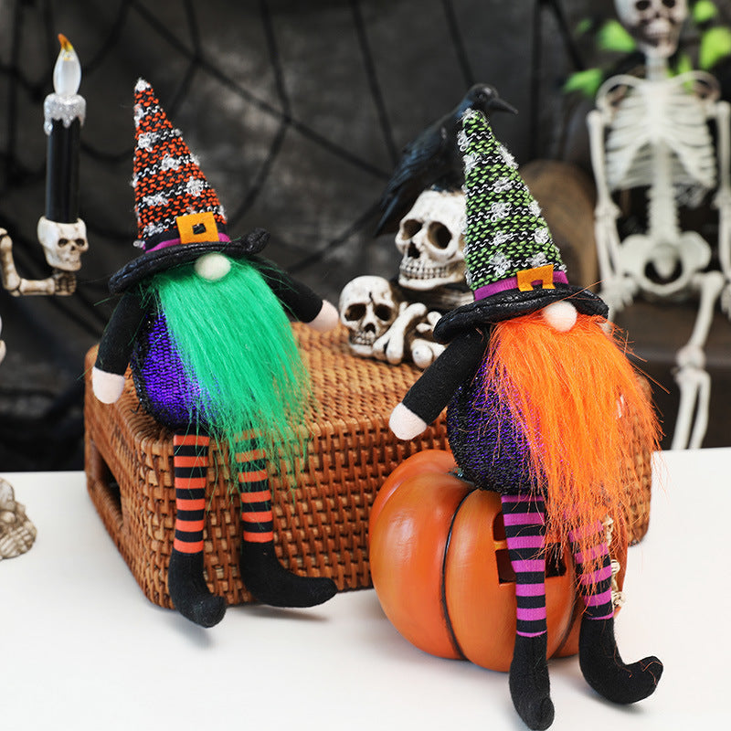 Halloween Gnome Decorations for Whimsical Mantel Style