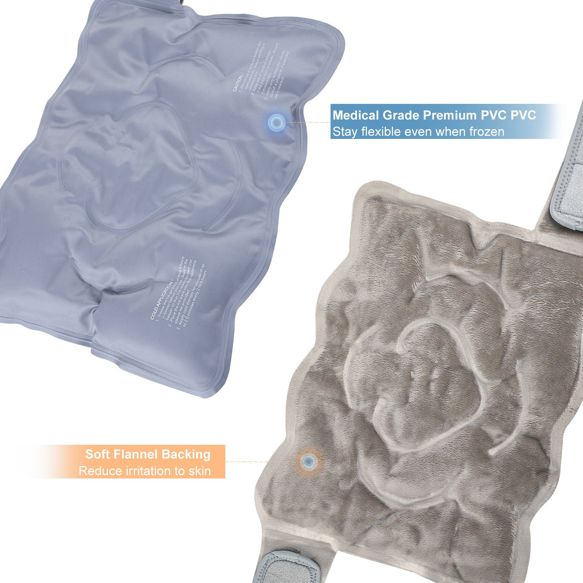 Hot and Cold Knee Wrap Gel Pack for Joint Pain Relief