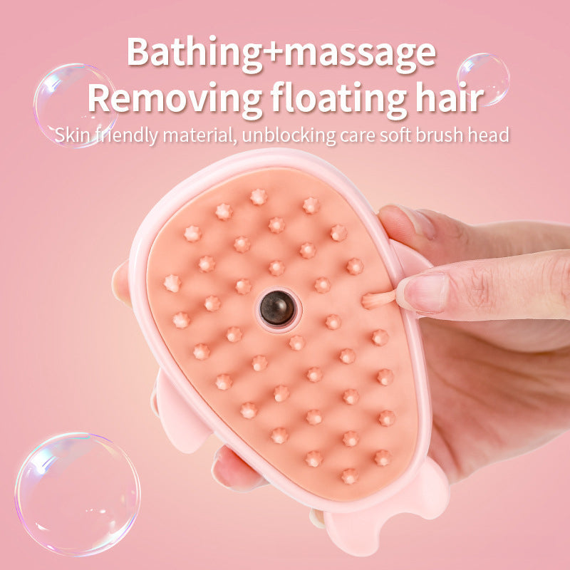 Rechargeable Spray Pet Brush for Easy Cat Grooming