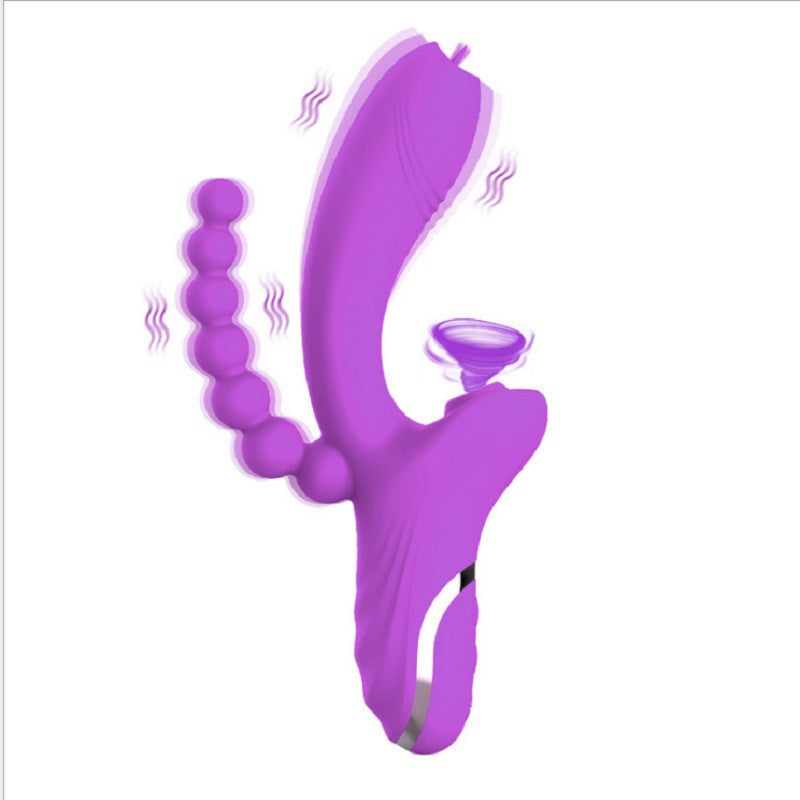 3-in-1 Rose Vibrator for Customizable Stimulation
