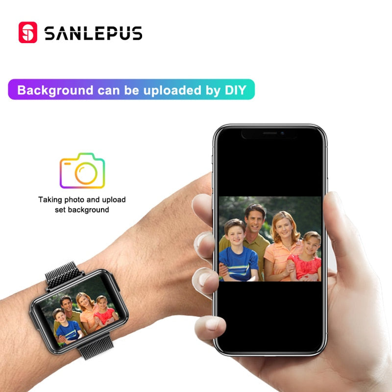 Smartwatch with Calls, Heart Rate & Fitness Tracking