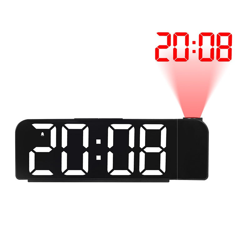 Projection Alarm Clock with Large Easy-Read LED Display