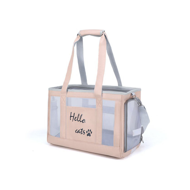 Pet Carrier Bag: Breathable Hands-Free Small Dog Travel