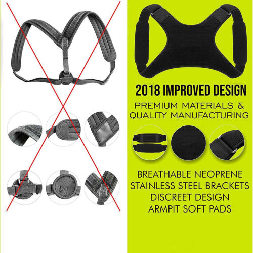 Posture Corrector Brace for Desk Work and Back Support