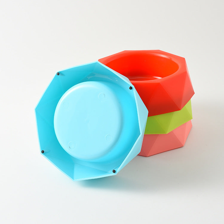 Pet Bowl for Colorful Everyday Food and Water Serving