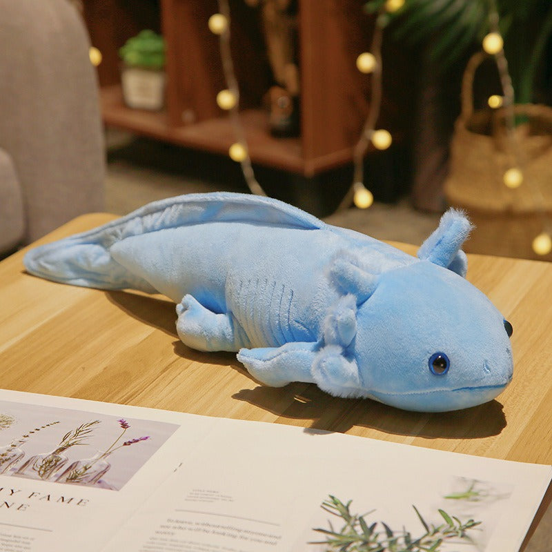 Salamander Plush Pillow: Cuddly Whimsical Room Decor