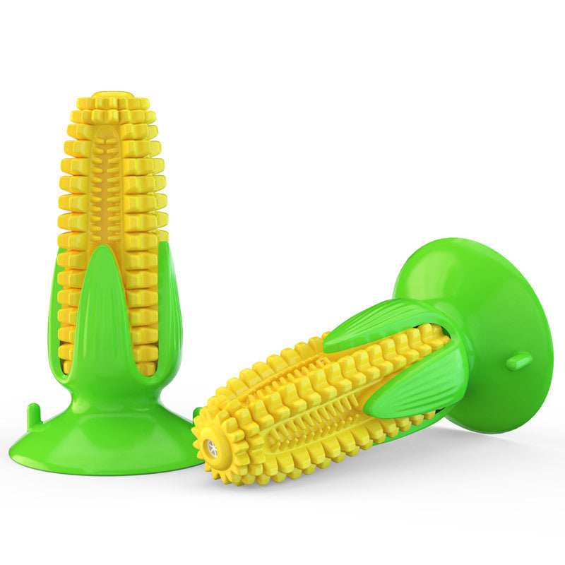 Suction-Cup Dog Chew Toy for Hands-Free Dental Play