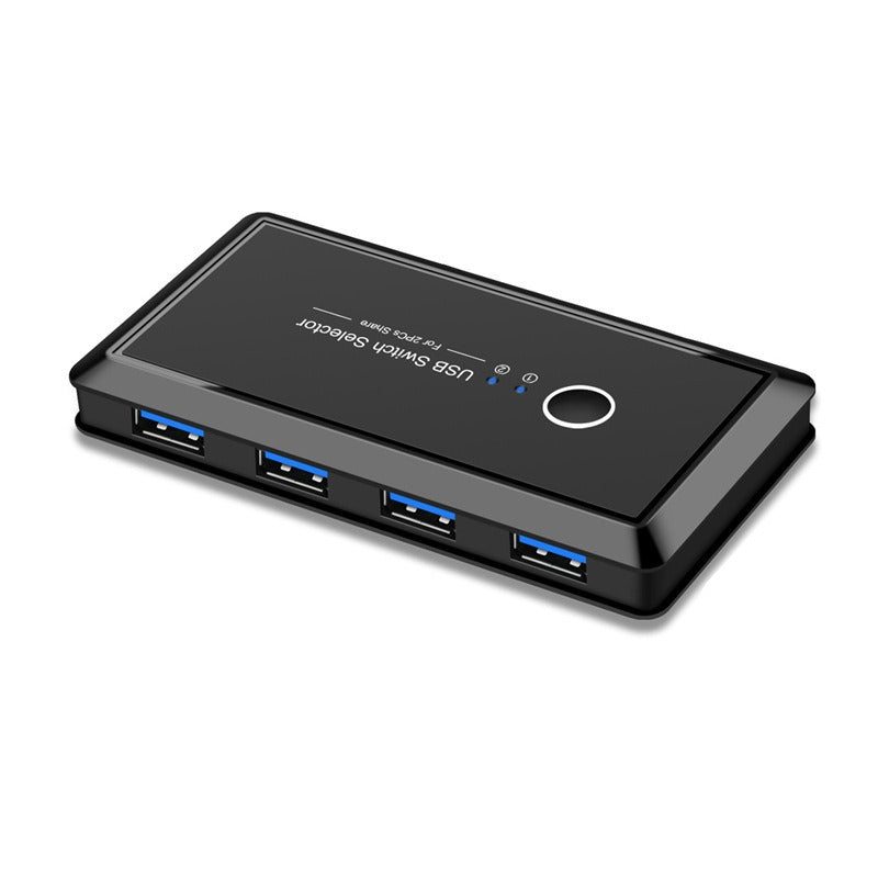 USB 3.0 Printer Sharer for Two Computers, 4 Ports