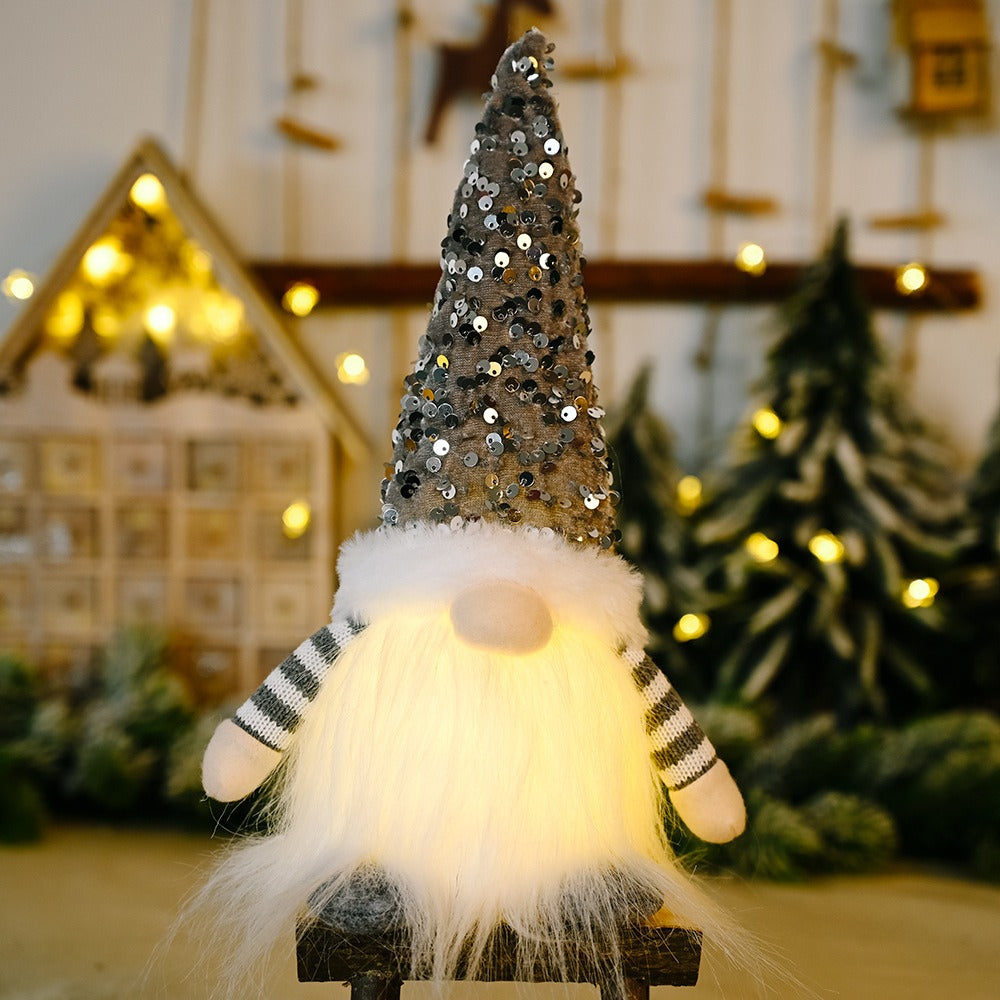 Light-Up Christmas Gnome Decor for Warm Ambiance