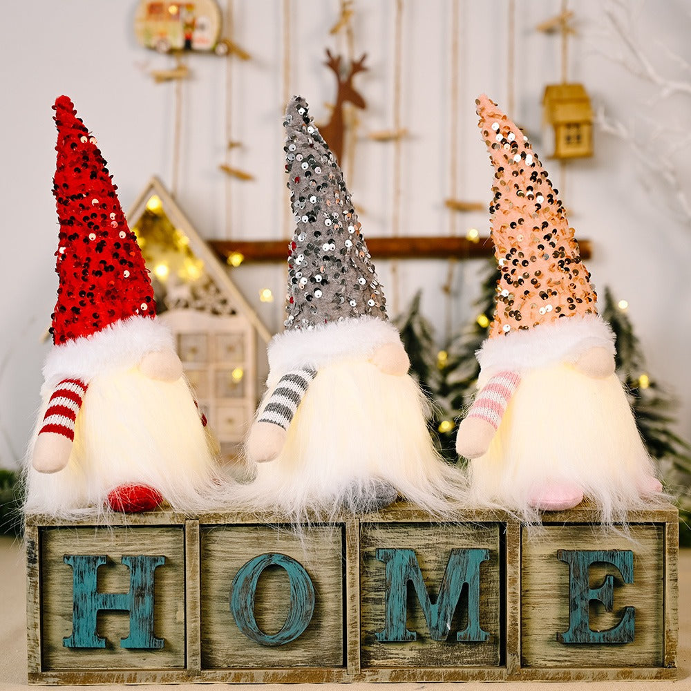 Light-Up Christmas Gnome Decor for Warm Ambiance
