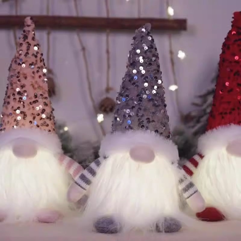 Light-Up Christmas Gnome Decor for Warm Ambiance
