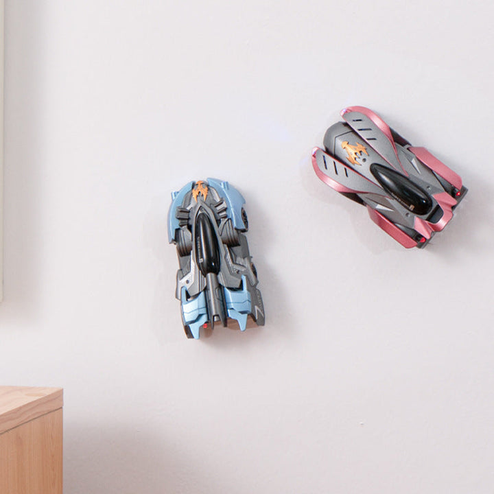 Wall-Climbing Remote Control Car With Vacuum-Powered Play