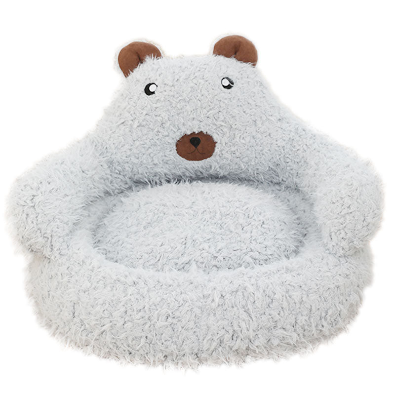 Alpaca Cat Bed House for Warm, Cozy Indoor Pet Comfort