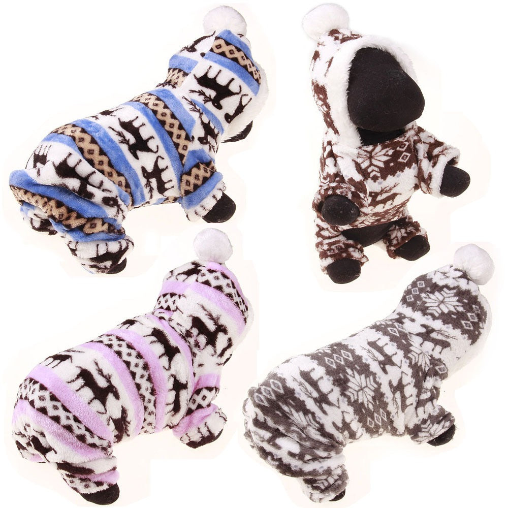 Small Dog Winter Coat – Teddy Fleece Warmth & Coverage