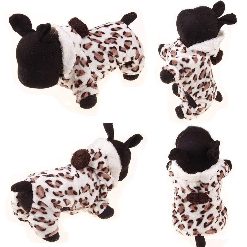 Small Dog Winter Coat – Teddy Fleece Warmth & Coverage