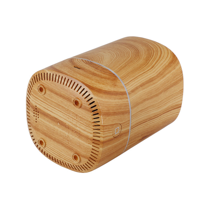 Wood Grain Aroma Diffuser for Calm Mist and LED Glow