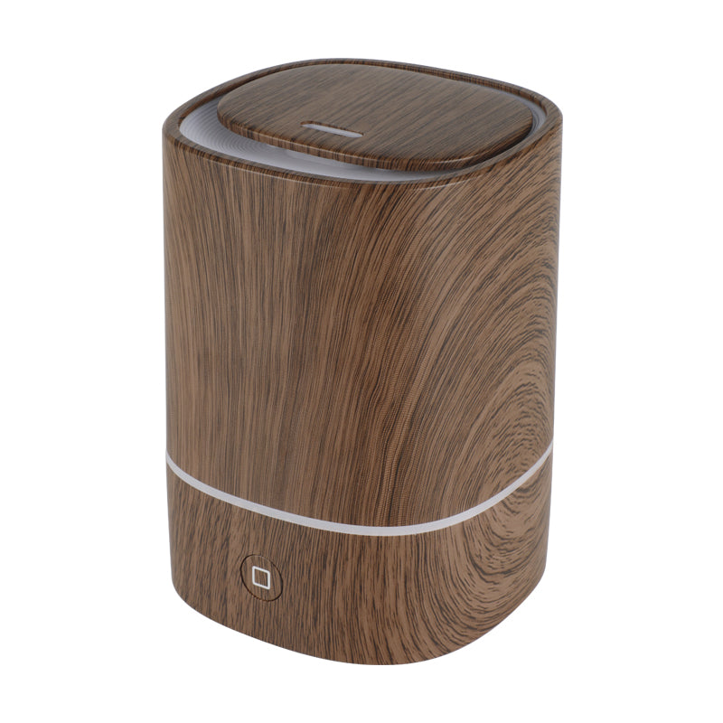 Wood Grain Aroma Diffuser for Calm Mist and LED Glow