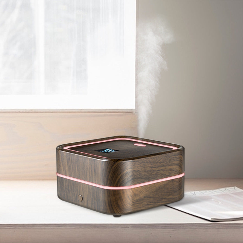 Wood Grain Aromatherapy Diffuser for Calm Rooms