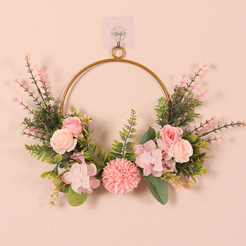 Artificial Flower Wall Hanging for Romantic Home Decor