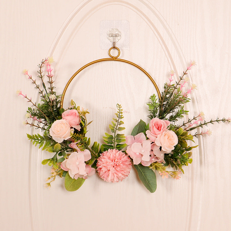 Artificial Flower Wall Hanging for Romantic Home Decor