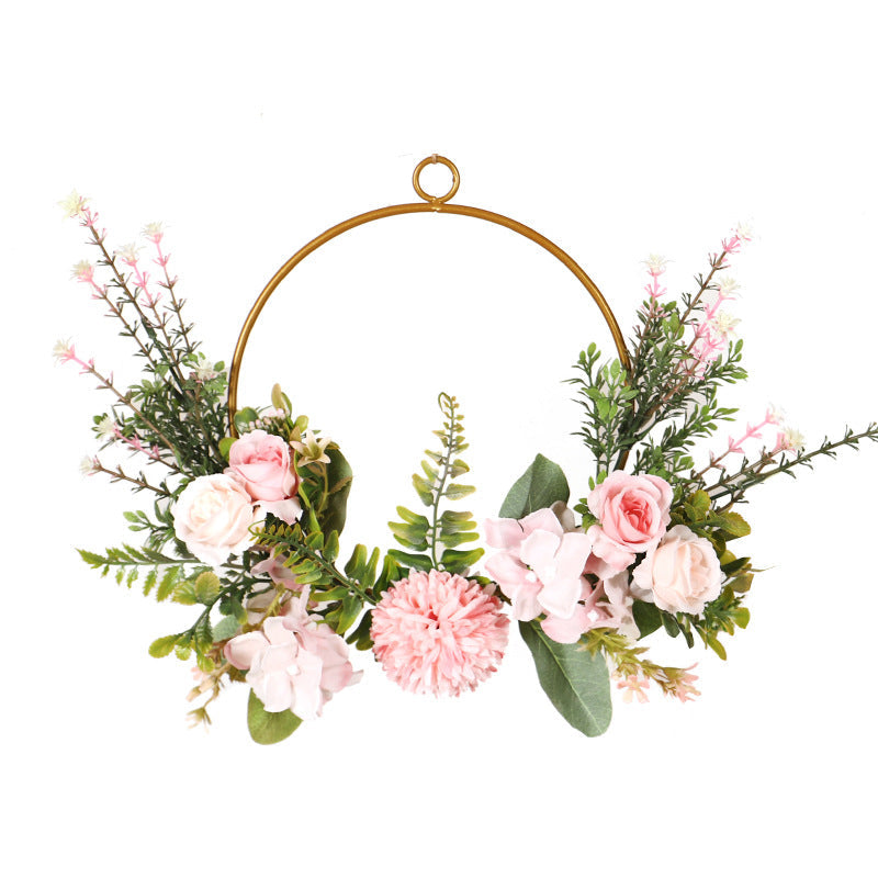 Artificial Flower Wall Hanging for Romantic Home Decor