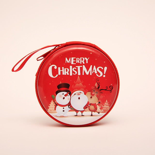 Christmas Coin Pouch Ornament for Festive Small Storage