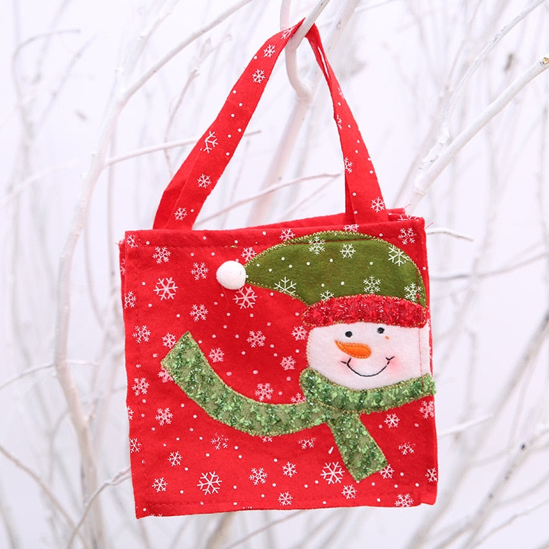 Christmas Gift Bags for Candy and Holiday Storage