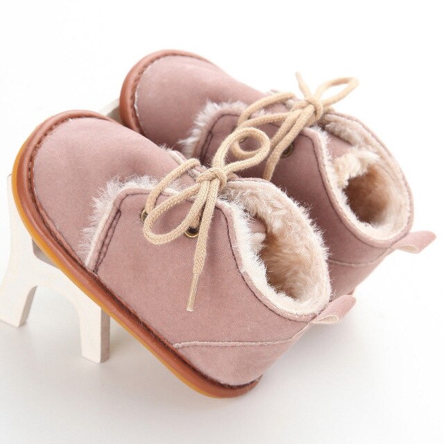 Baby Snow Boots: Warm Soft-Lined Prewalker Booties