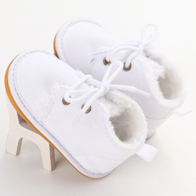 Baby Snow Boots: Warm Soft-Lined Prewalker Booties