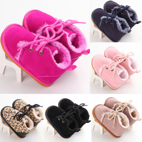 Baby Snow Boots: Warm Soft-Lined Prewalker Booties