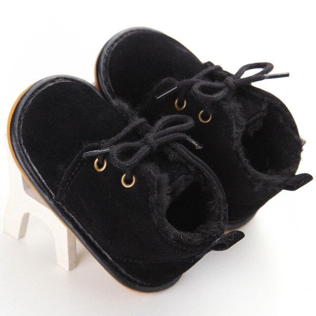 Baby Snow Boots: Warm Soft-Lined Prewalker Booties