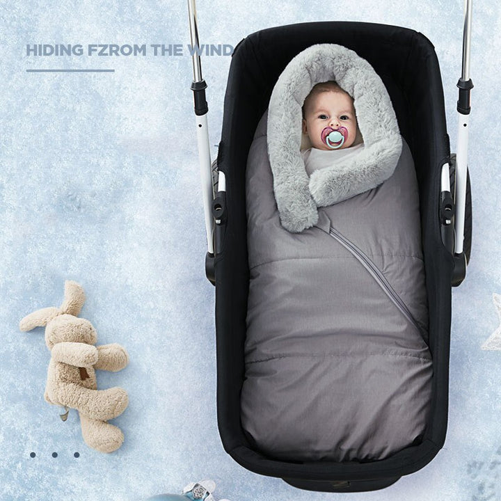 Newborn Winter Sleeping Bag for Stroller Warmth & Wind