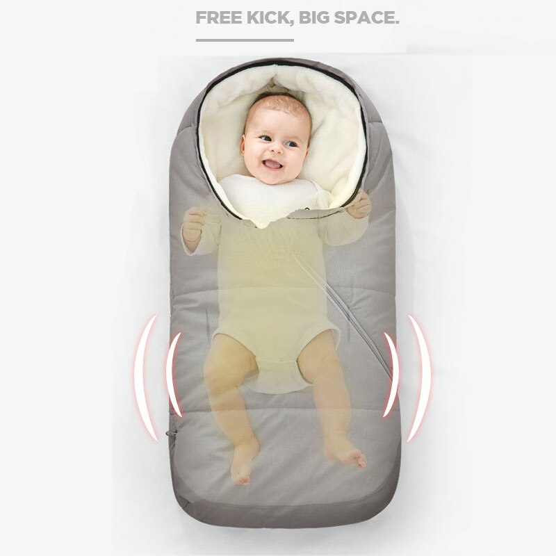 Newborn Winter Sleeping Bag for Stroller Warmth & Wind