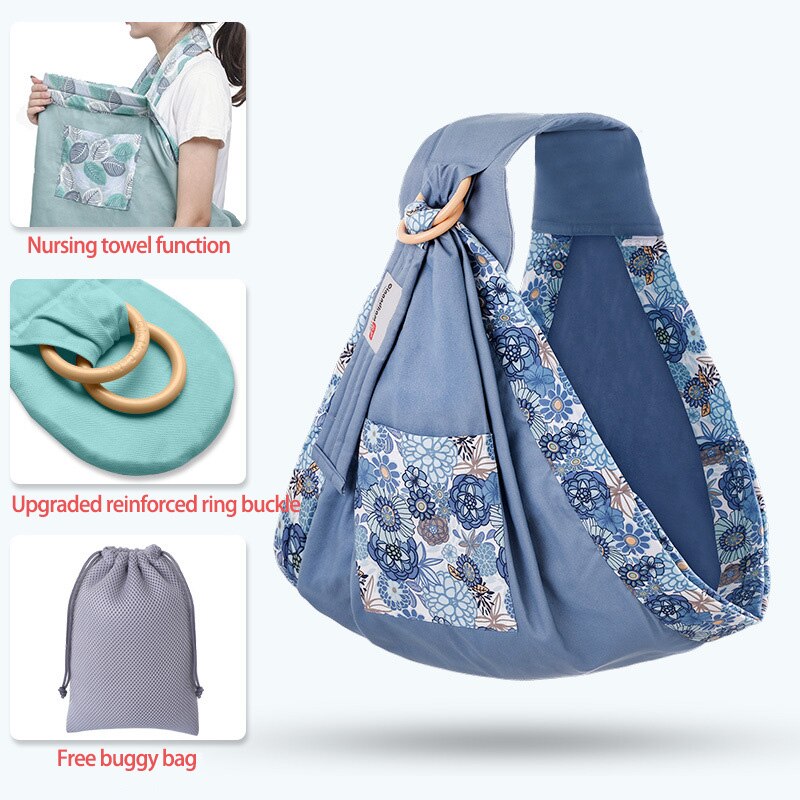 Newborn Baby Carrier & Nursing Cover for Close Comfort