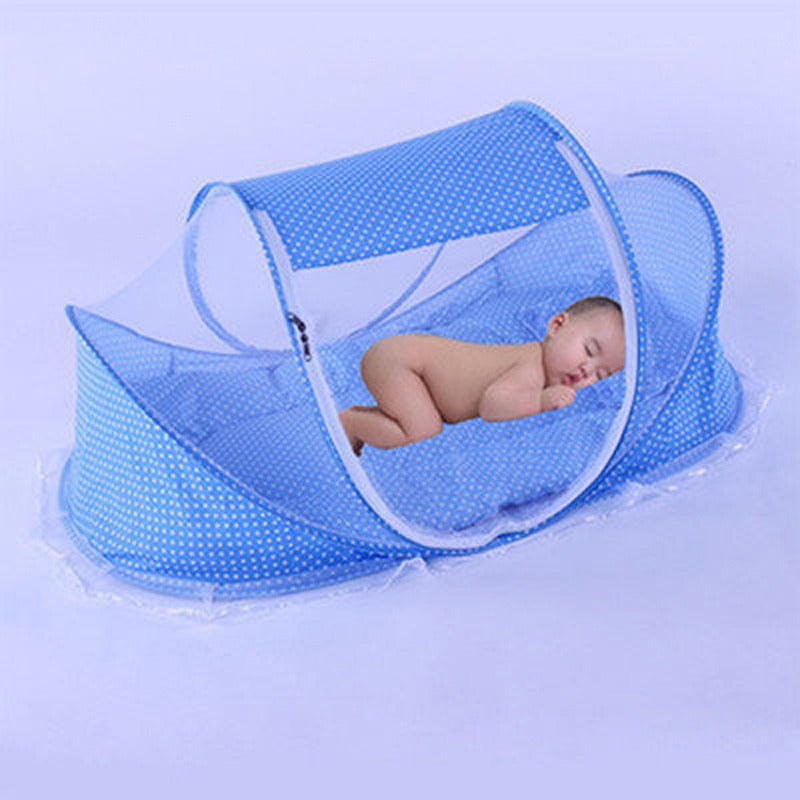 Baby Mosquito Net Bed With Foldable Sleep Canopy Cover
