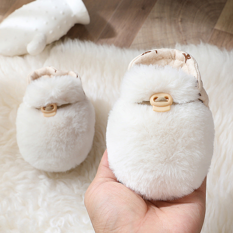 Plush Baby Booties for Warm, Cozy Little Feet Indoors