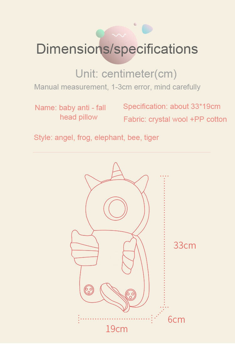 Baby Head Protector Cushion for Early Walking Babies